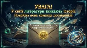 Перший урок зарубіжної літератури у 5 класі «Літературне агентство: справа про зниклі історії»