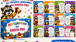 🌟 Передбачення до Першого дзвоника від єнота Рікі 🦝💛