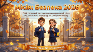 Комплексний інтерактивний інструктаж з БЖД для учнів 1-11 класів перед новим навчальним роком "Місія "Безпека". Безпечний старт навчального року починається з правильних рішень"