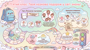 «П’ятий клас: новий маршрут» — інтерактивна презентація для успішної адаптації учнів