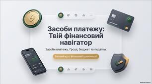 Засоби платежу: Твій фінансовий навігатор. Презентація до уроку узагальнення та систематизації знань з розділу.
