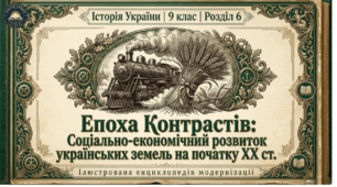 Особливості соціально-економічного розвитку українських земель Методичний комплект для проведення уроку.