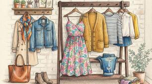 Кросворд на тему "Clothes"