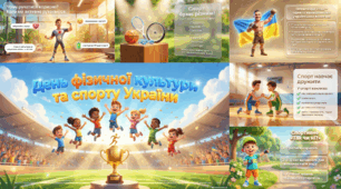 Презентація до Дня фізичної культури та спорту України