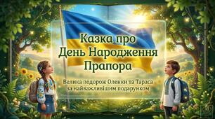 Святкова презентація до Дня Державного Прапора України "Казка про День Народження Прапора"