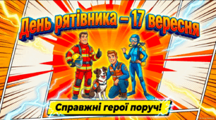 День рятівника — 17 вересня | Презентація для 1–4 класів