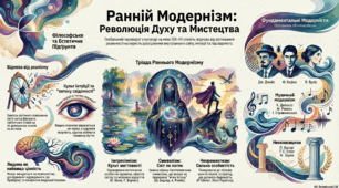 Модернізм як літературно-мистецький напрям кінця XIX – початку XX ст. Течії раннього модернізму: символізм, імпресіонізм, неоромантизм