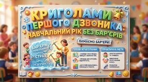 Криголами Першого дзвоника: як розпочати навчальний рік без бар’єрів.