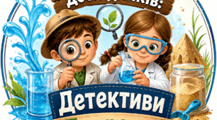 Секретна лабораторія маленьких дослідників: Детективи Природи (Вода та Пісок)