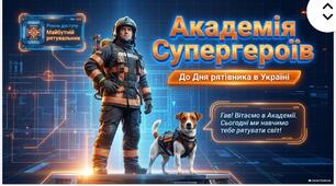 17 вересня - День рятівників. Презентація "Академія супергероїв"