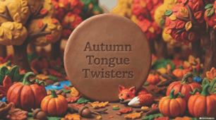 Roll-a-Tongue Twister: Autumn Edition (A1- A2)