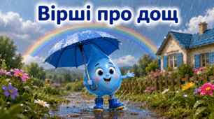🌧️☔🌧️ Вірші про дощ