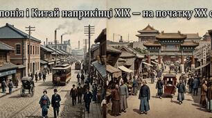  Японія і  Китай наприкінці ХІХ  — на початку ХХ  ст.