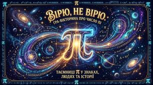 Математична гра вірю-не вірю до дня числа Пі