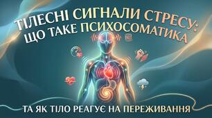 Тілесні сигнали стресу що таке психосоматика та як тіло реагує на переживання