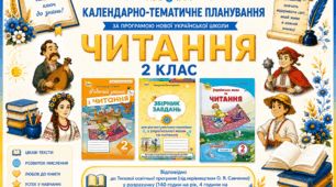 КТП уроків читання у 2 класі (Савченко) 4 год
