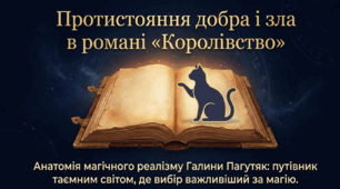 📚⚔️ Протистояння добра і зла у фентезі-романі Галини Пагутяк «Королівство» + яскравий робочий аркуш від котика Мурчика 🐱✨