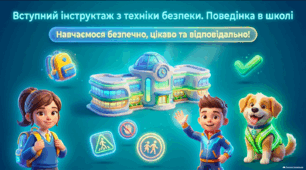 Вступний інструктаж: безпечна поведінка в школі - презентація