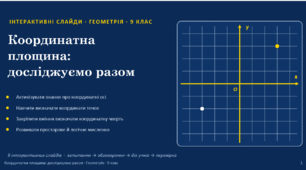 Координатна площина (інтерактив)