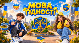 Перший урок 2026-2027 "Мова гідності". МЕГАкомплект: презентація + конспект + оформлення дошки + робочі картки + рамка для фото + листівка-подарунок.