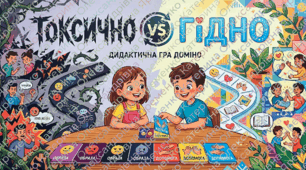 Дидактична гра доміно «Токсично vs Гідно»