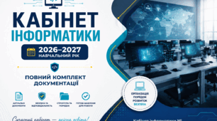 ПОВНИЙ КОМПЛЕКТ ДОКУМЕНТАЦІЇ ДЛЯ КАБІНЕТУ ІНФОРМАТИКИ  2026-2027
