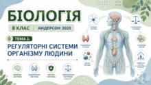 Тема 2. Регуляторні системи організму людини