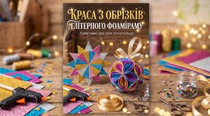 «Краса з обрізків глітерного фоаміраму»: методичні вказівки до проведення майстер-класу