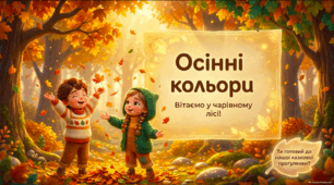 Осінні кольори - презентація
