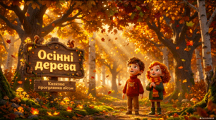 Осінні дерева - презентація