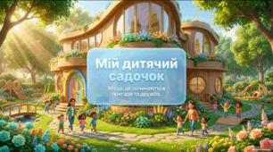 Мій дитячий садочок - презентація