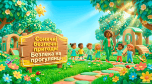 Безпека на прогулянці - презентація