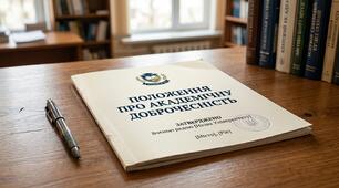 ПОЛОЖЕННЯ  ПРО АКАДЕМІЧНУ ДОБРОЧЕСНІСТЬ (відповідно до Закону України (№ 4742-IX) + наказ про створення комісії