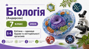 Клітина — одиниця будови та життєдіяльності організмів. Презентація, інфографіка, робочий аркуш
