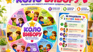 Коло вибору — матеріал для мирного розв’язання суперечок у класі