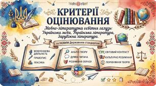 📚 Нові критерії оцінювання для мовно-літературної галузі за Наказом МОН № 722: Зразок із конкретними прикладами для 4 видів діяльності