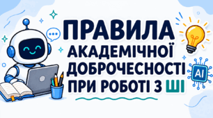 Пам"ятка для учнів: "Правила академічної доброчесності при роботі з ШІ"
