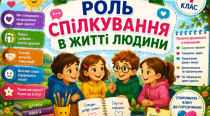 Урок 8 Роль спілкування в житті людини.