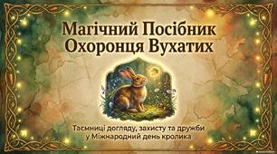 Міжнародний день кролика. Презентація "Магічний посібник охоронця вухатих"