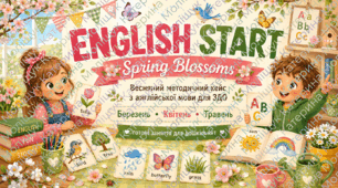 ENGLISH START. Весна березень - квітень. Методичний кейс для занять з англійської мови в ЗДО