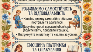 Постер «Пам'ятка для батьків першокласника»