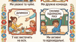 Плакат «Правила нашого класу»