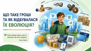 Презентація "Що таке гроші та як відбувалась їх еволюція" 8 клас