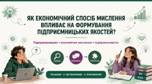 Презентація "Як економічний спосіб мислення впливає на формування підприємницьких якостей"