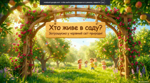 Хто живе в саду? - презентація