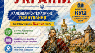 Календарно-тематичне планування з історії України 7 клас НУШ за підручником Щупак | Авторське КТП з ГР | Різнокольорове