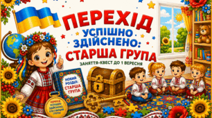 Конспект інтегрованого експрес-квесту до 1 вересня «Перепустка в старшу групу»