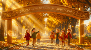 Вересень — перший місяць осені - презентація
