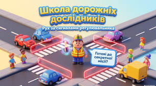 Дорожній рух 🚙🚗🚙 Дорожні знаки "Рух за сигналами регулювальника"