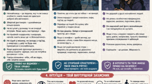 Плакат «Твій простір — твоя безпека» (великий формат)